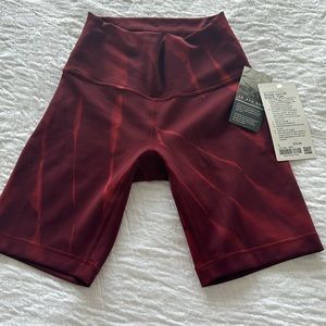NWT Limited Edition Lululemon Bike Shorts